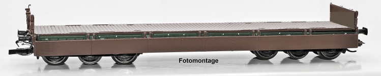 NPE Modellbau NW52065 - TT - Bahndienstwagen Magdeburg - abgeklappt, DR, Ep. IV